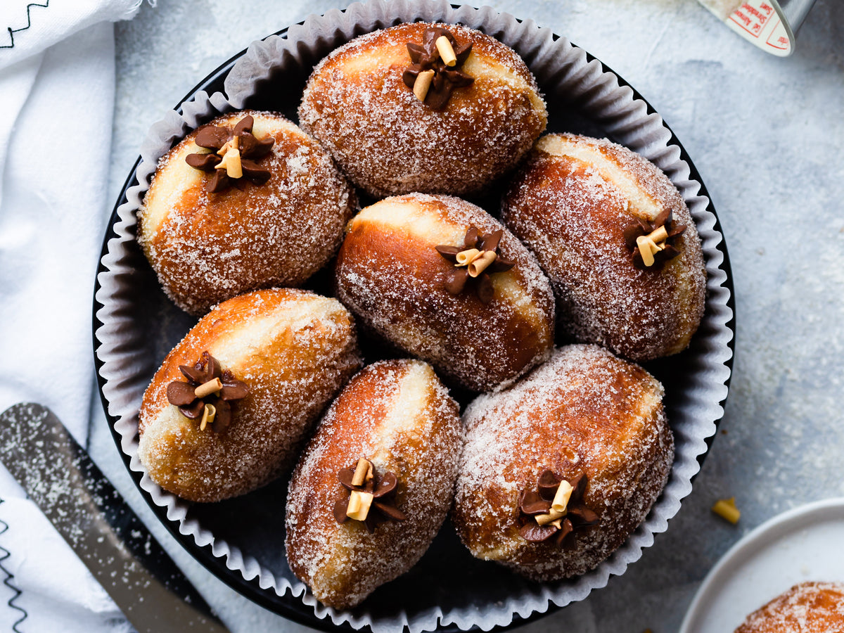 Chocolate Custard Doughnuts &ndash; Tala Cooking
