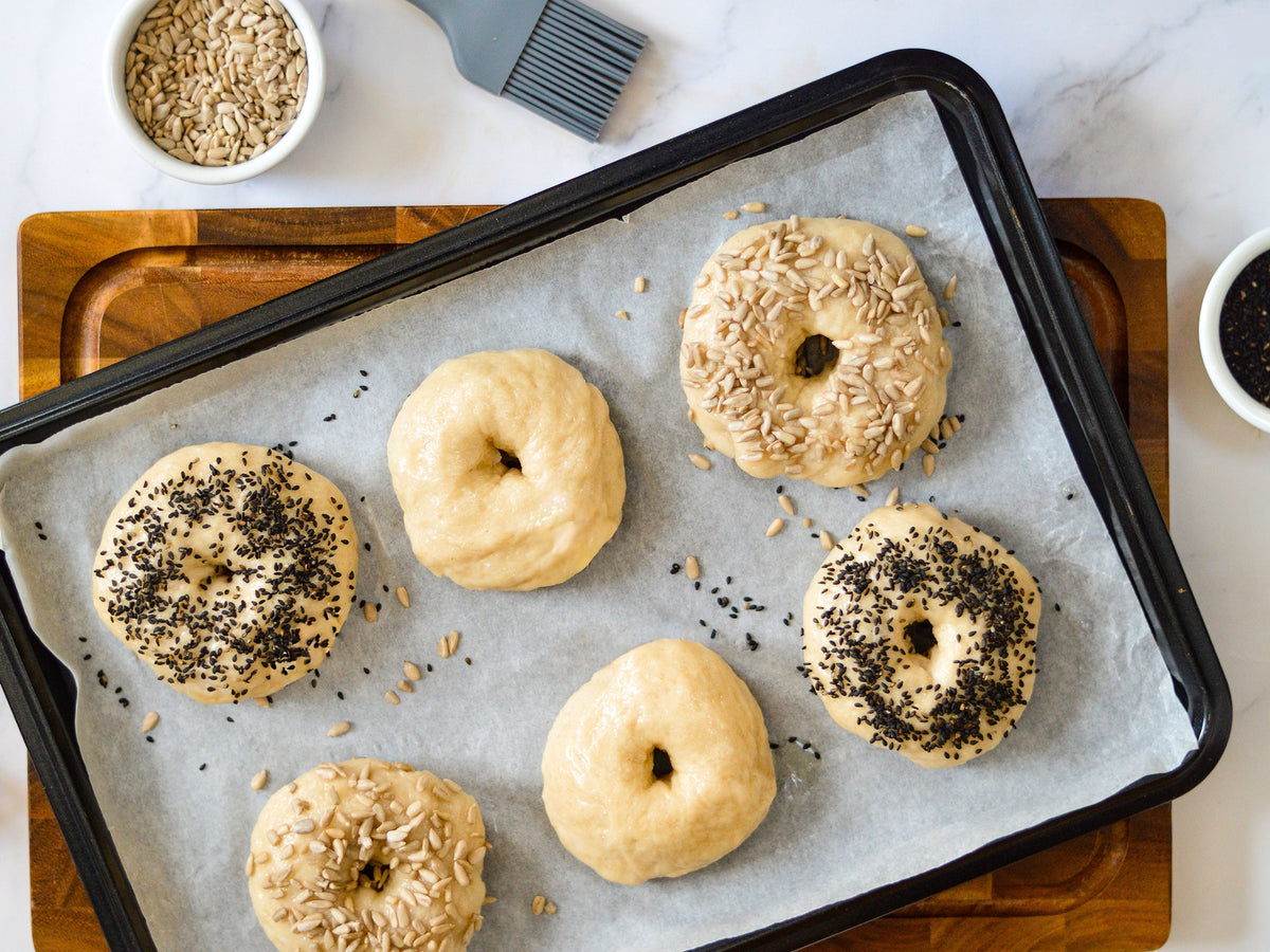 Homemade Bagels &ndash; Tala Cooking