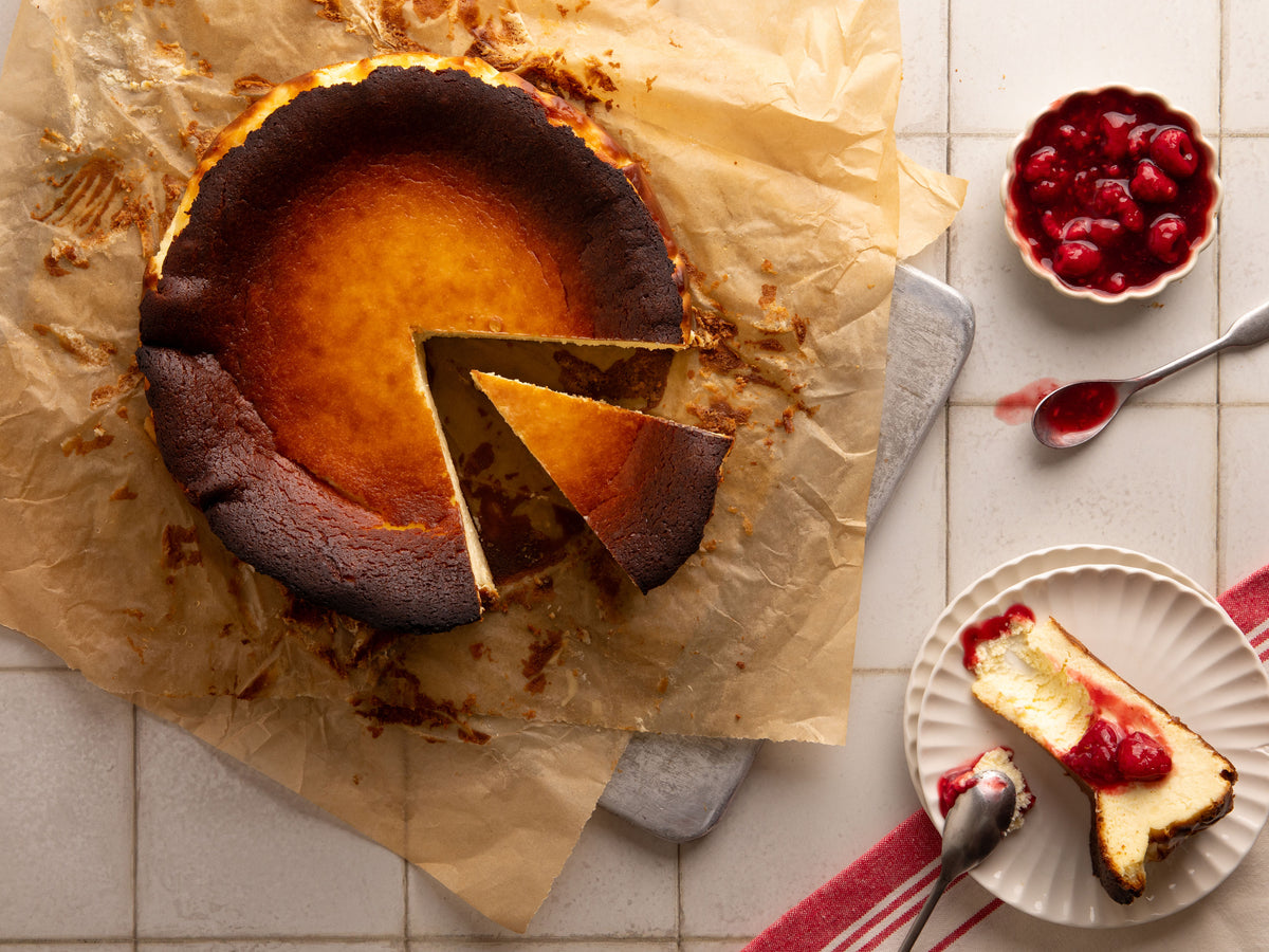 Basque Cheesecake &ndash; Tala Cooking
