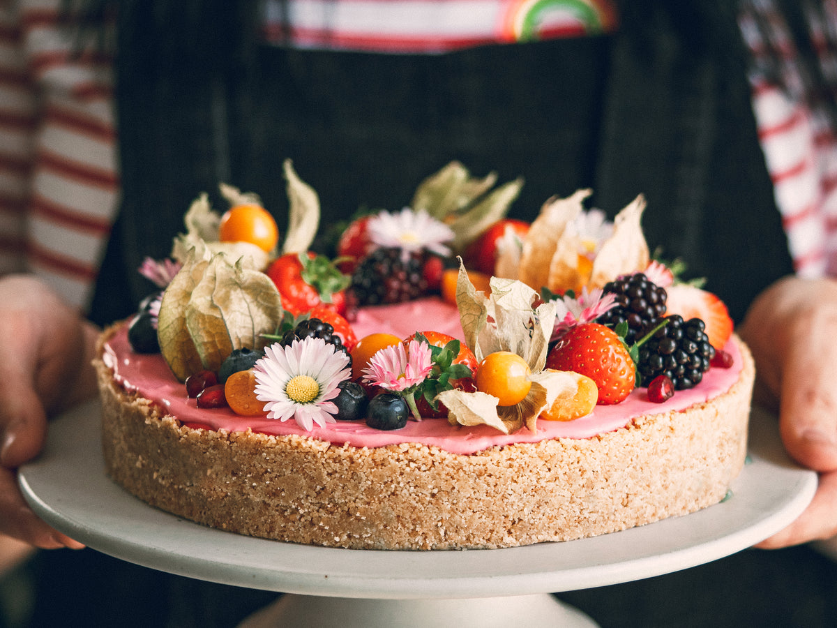 White Chocolate Summer Fruit Cheesecake – Tala Cooking