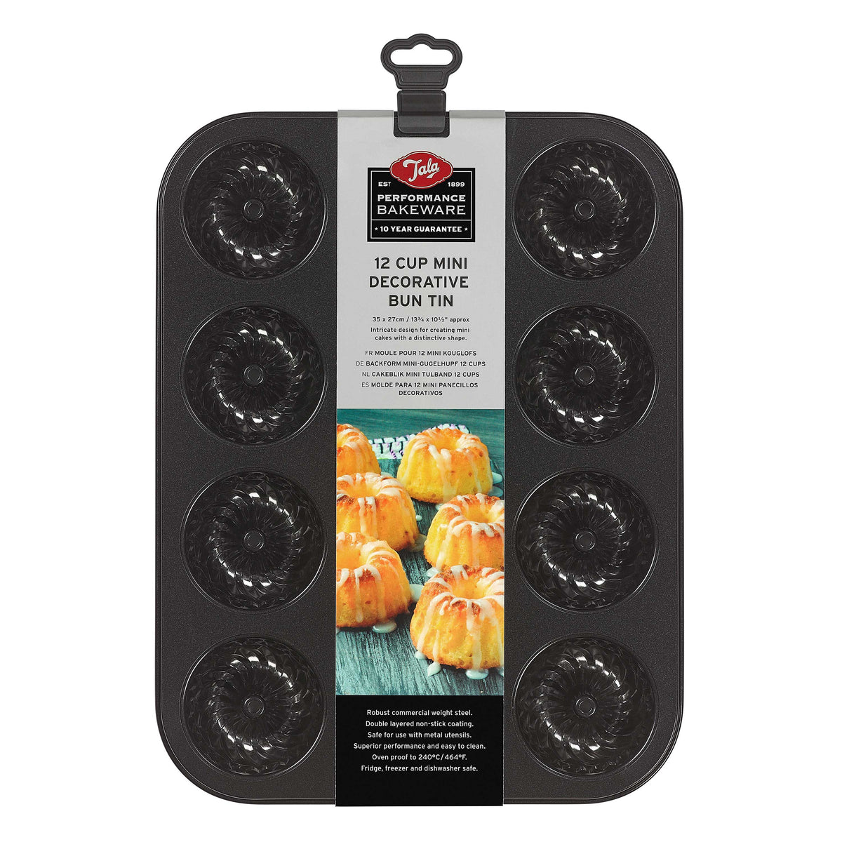 Tala Performance 12 Cup Mini Decorative Cake Pan – Tala Cooking