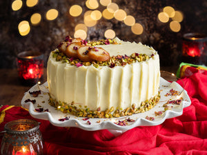 Diwali Pistachio and Cardamom Cake