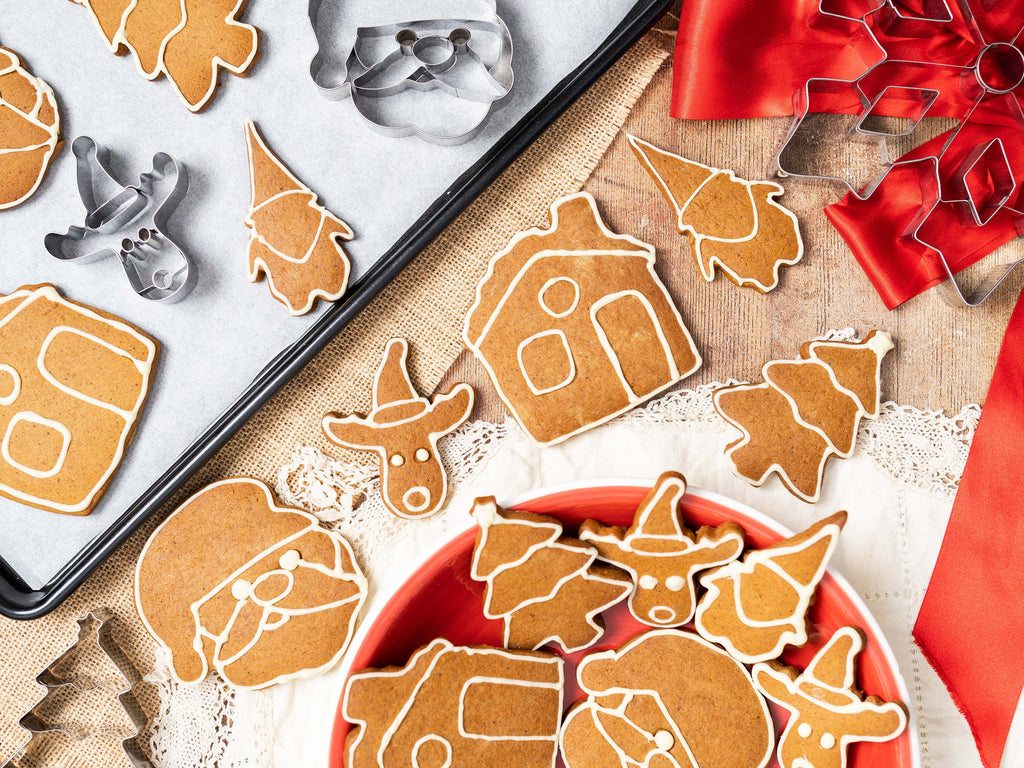 Gingerbread Orange and White Chocolate Biscuits