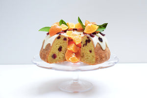 Clementine and Cranberry Cake