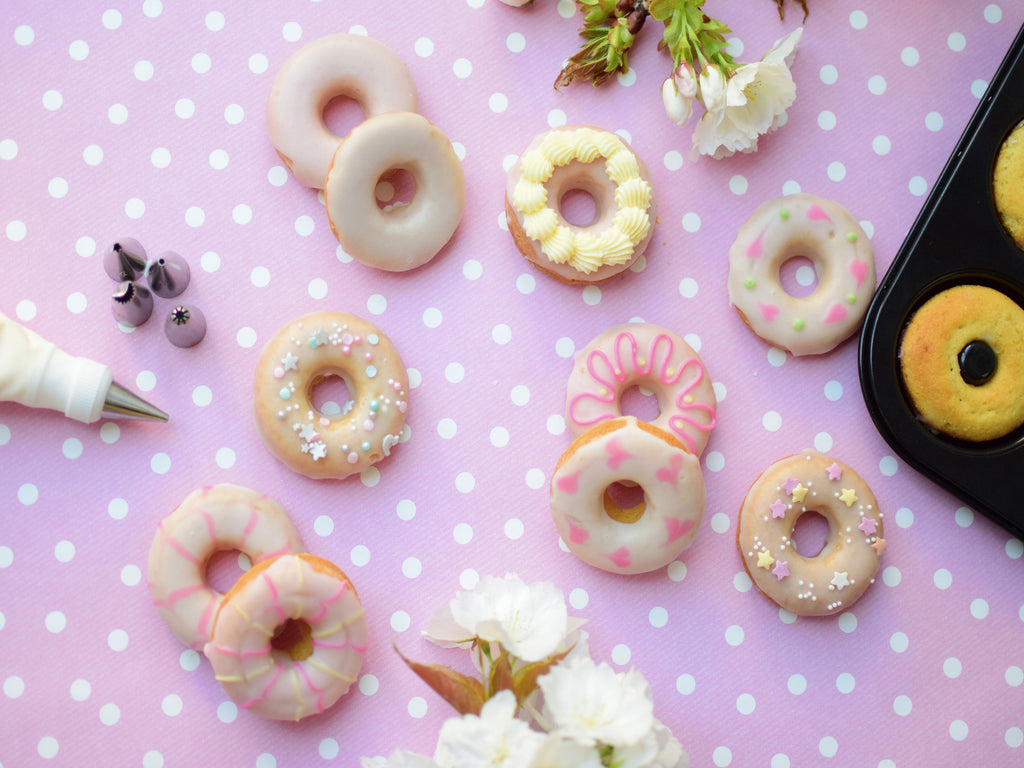 Delicious Baked Ring Doughnuts