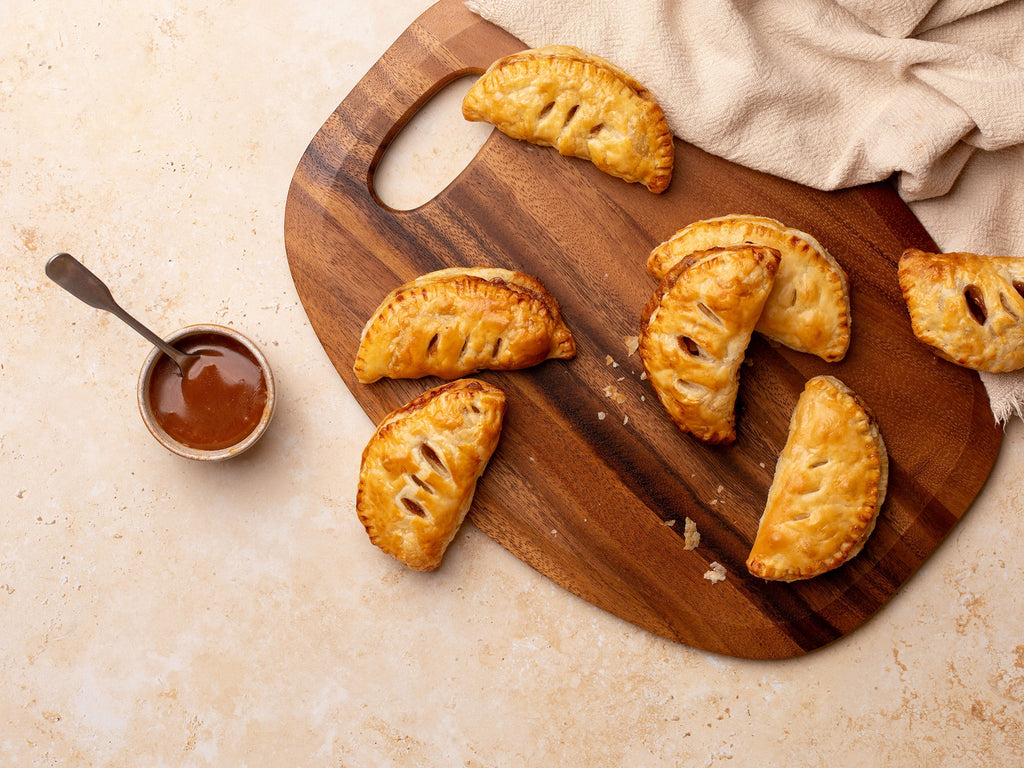 Mini Salted Caramel Apple Pies