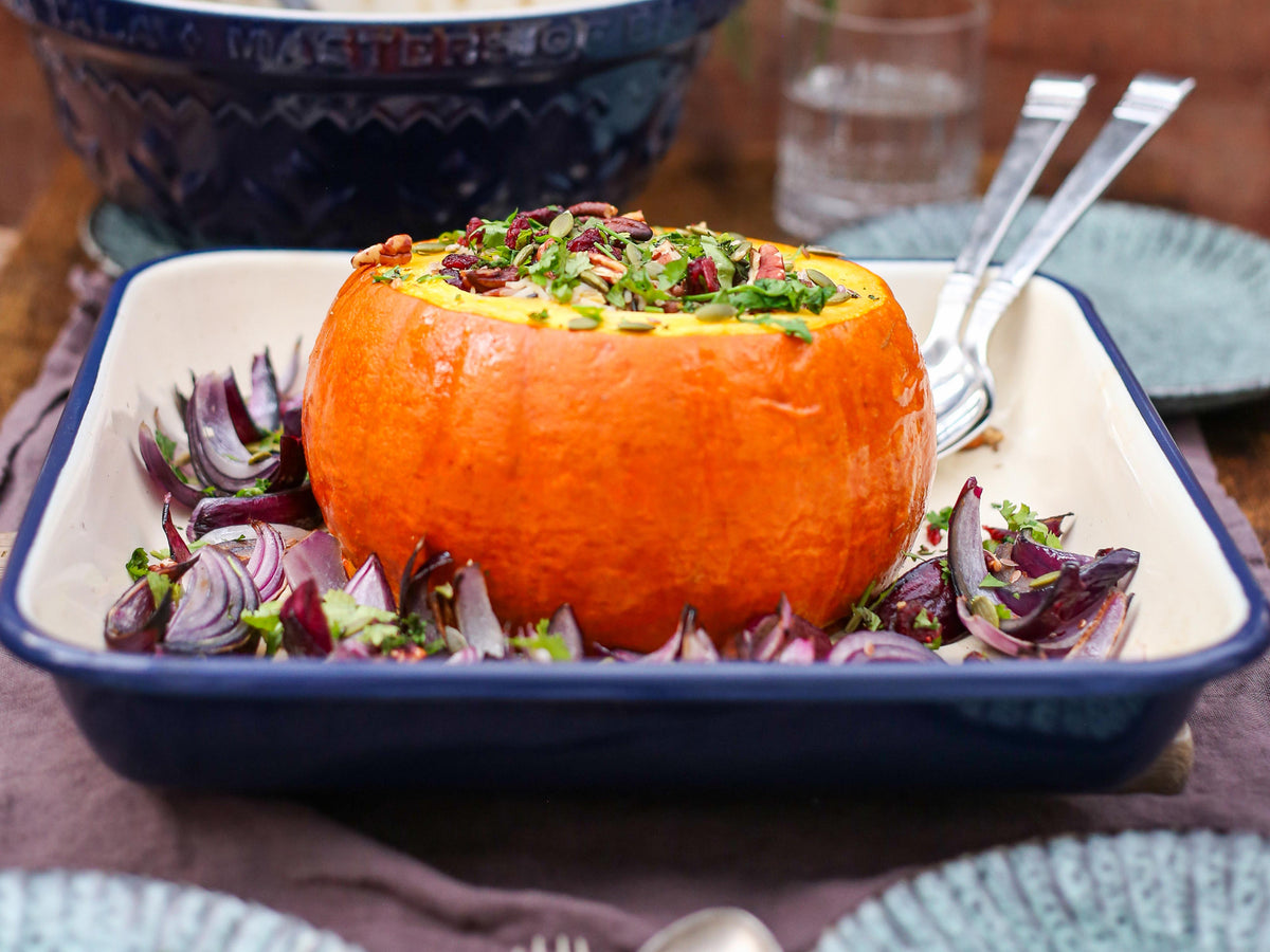 Stuffed Pumpkin – Tala Cooking