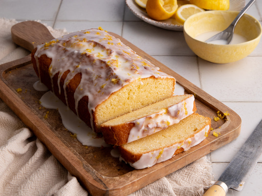 Classic Lemon Drizzle Loaf Cake
