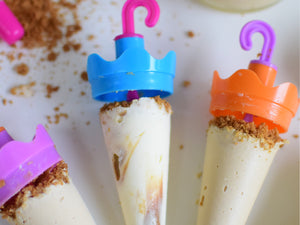 Biscoff Cheesecake Popsicles