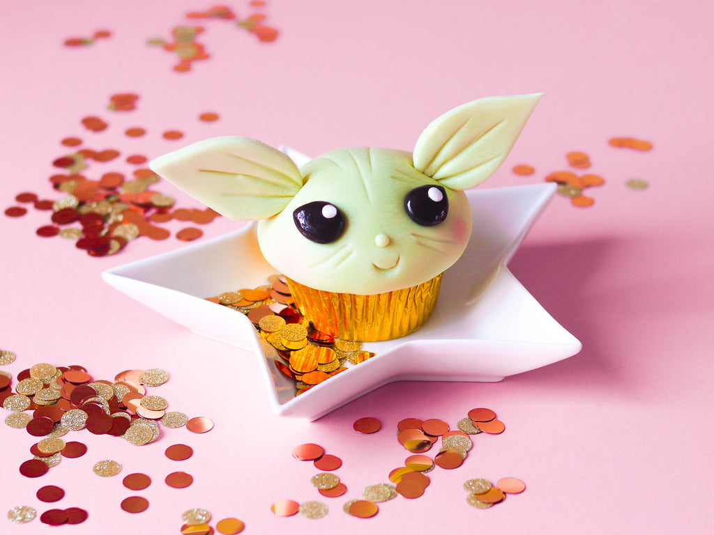 Baby Yoda Cupcake