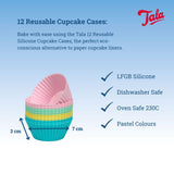 Tala Silicone Cup Cake Cases Pack of 12