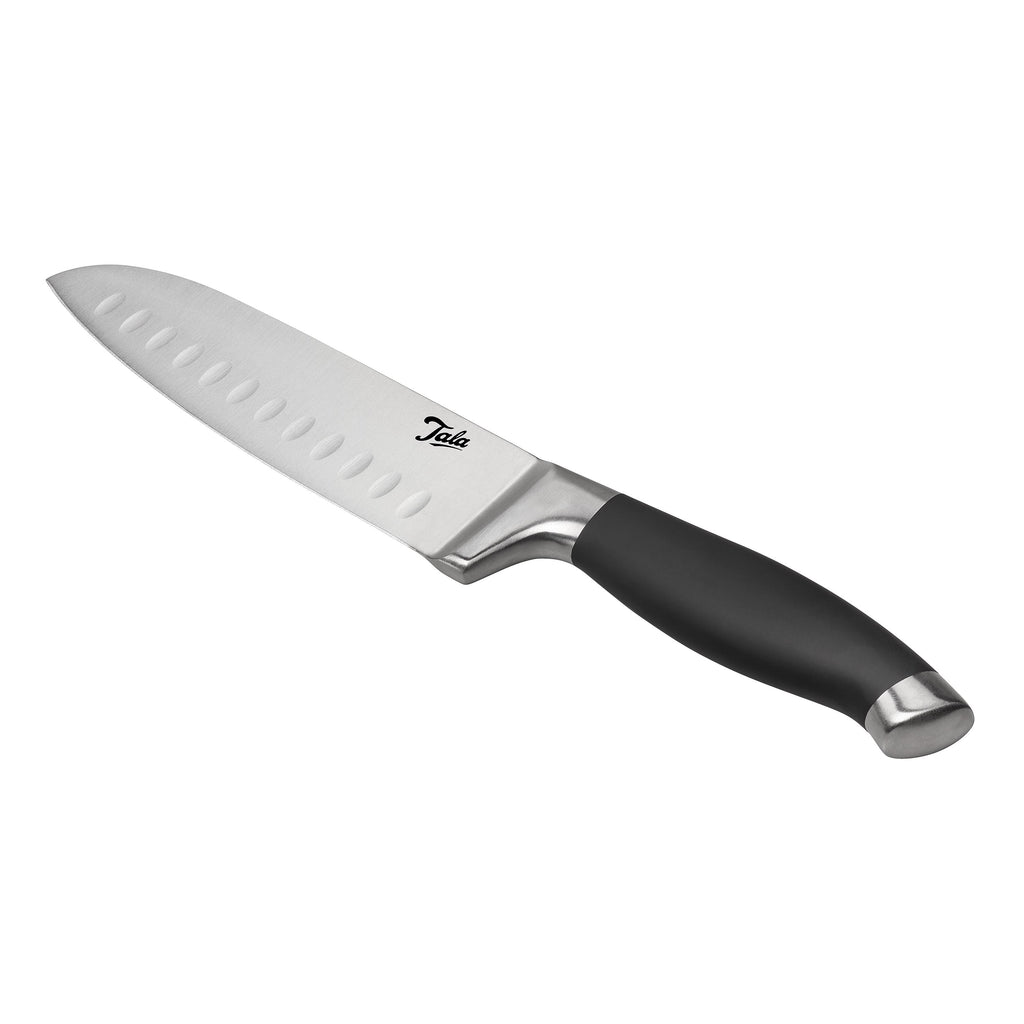 Tala Santoku Knife Non-Slip Grip 12cm Tapered Blade – Tala Cooking