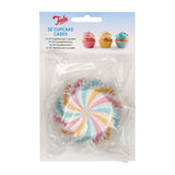 Tala 32 Rainbow Swirl Cupcake Cases