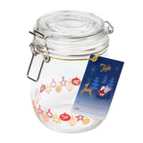 Tala Christmas 750ml Bauble Glass Jar w s/s Clip and Silicone Seal