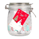 Tala Xmas 750ml Snowman Glass Jar