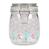 Tala Xmas 750ml Snowman Glass Jar