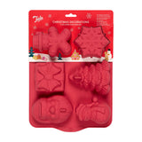 Tala Silicone 6 Hole Christmas Decoration Cake Mould