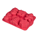 Tala Silicone 6 Hole Christmas Decoration Cake Mould