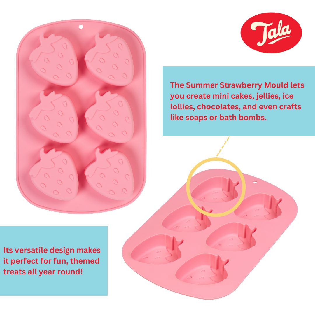 Tala 6 Hole Strawberry Ice Mould – Tala Cooking