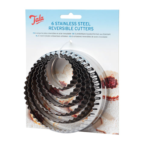 Tala 6 Stainless Steel Reversible Cutters