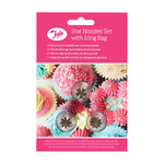 Tala 3 Star Nozzles With Icing Bag
