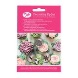Tala Decorating Set – Star Leaf And Grass Nozzles With Icing Bag