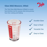 Tala Glass Midi Measure 100ml
