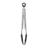 Tala S/S Tongs With Silicone Head 23cm - Light Grey