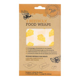 Cheese Food Wax Wraps  set of three