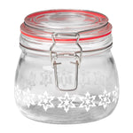 Tala Snowflake Christmas Glass Jar