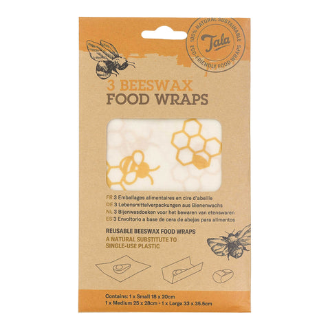 Tala Honeycomb Food Wax Wraps set of 3