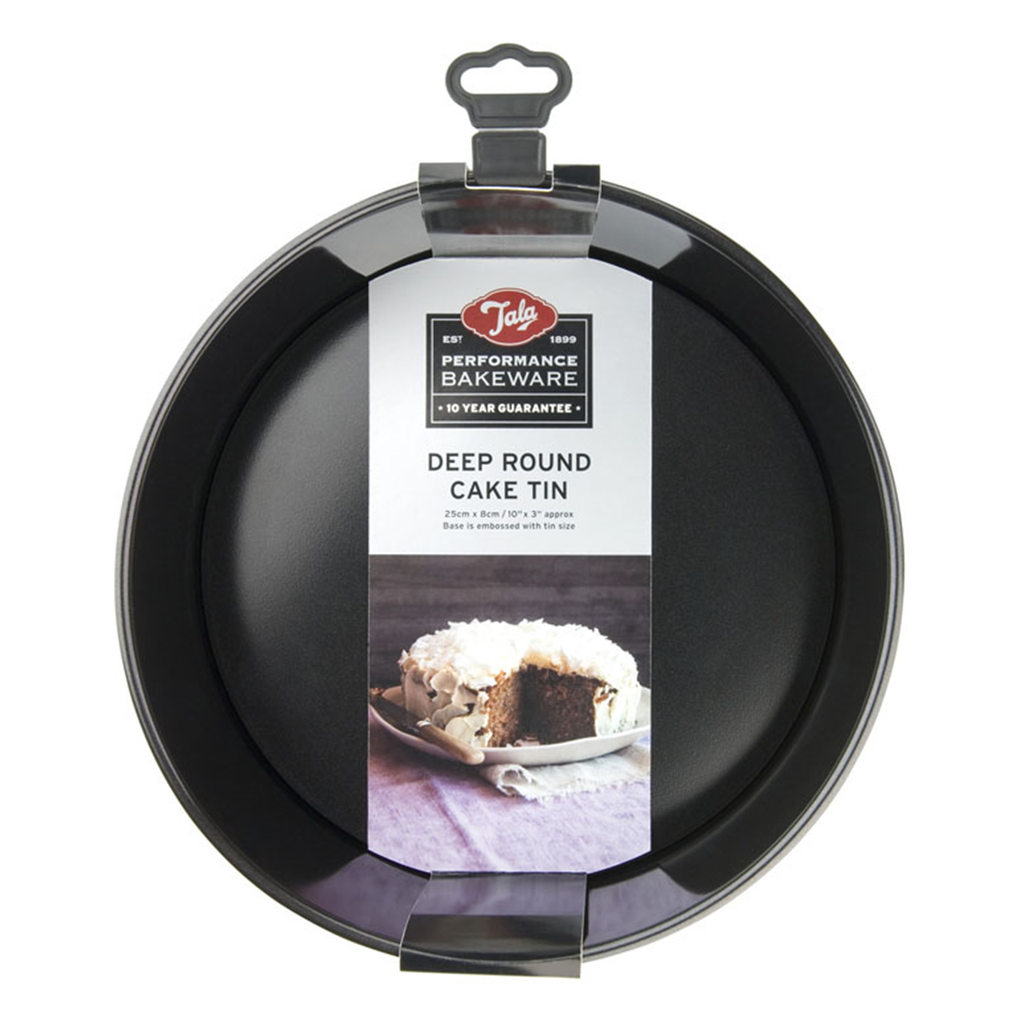 Tala Performance Non Stick 25cm dia Round Deep Cake Pan