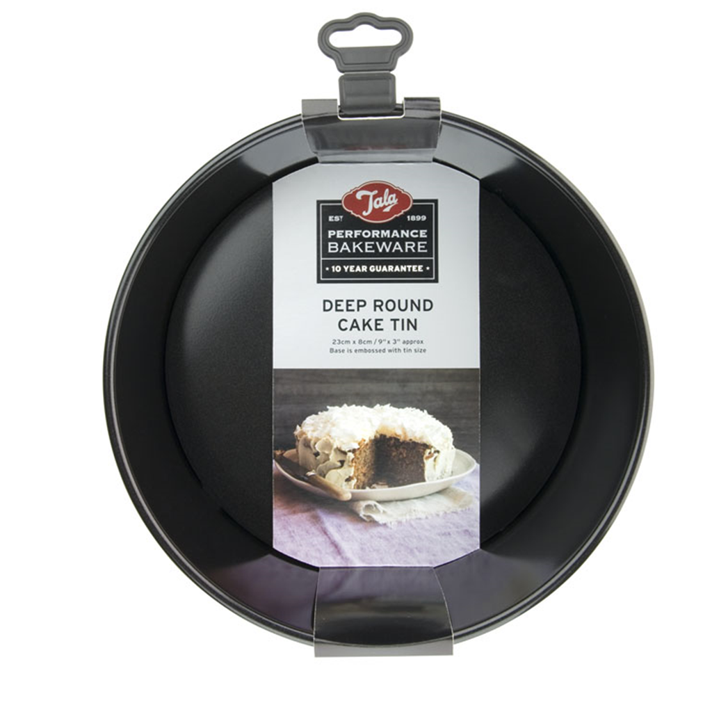 Tala Performance Non Stick 23cm dia round deep cake pan Tala