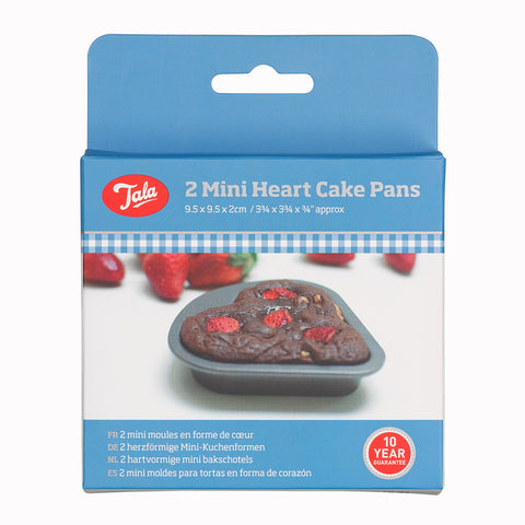 Tala Everyday 2 Mini Heart Cake Pans