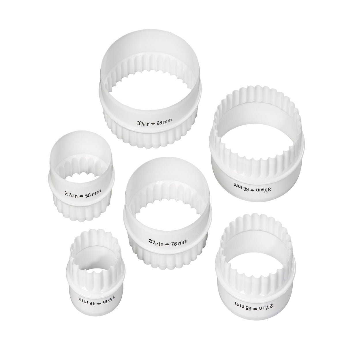 Tala Reversible 6Piece Cutter Set – Tala Cooking